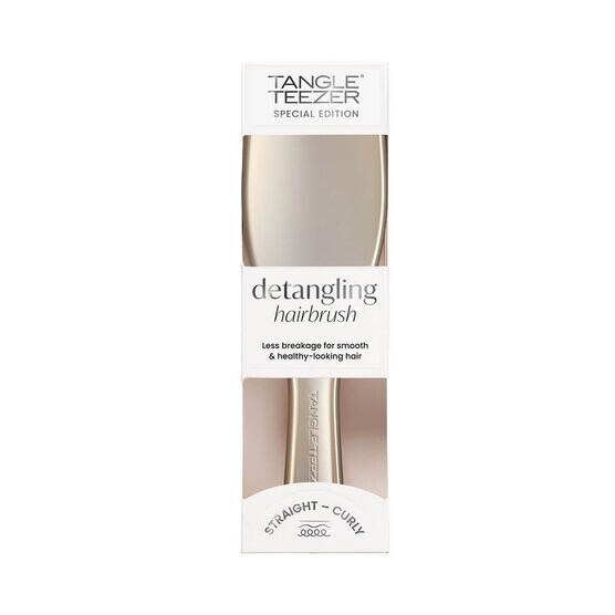 Escova de Cabelo Tangle Teezer Ultimate Detangler Chrome Neo Gold